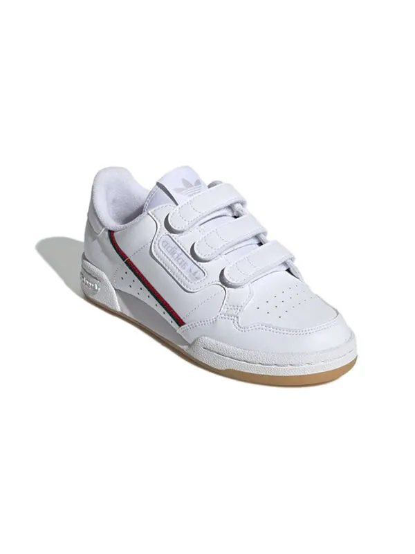 Кроссовки оригинальные континентальные 80 cf j Adidas — изображение 3 из 4, белый/красный/зеленый