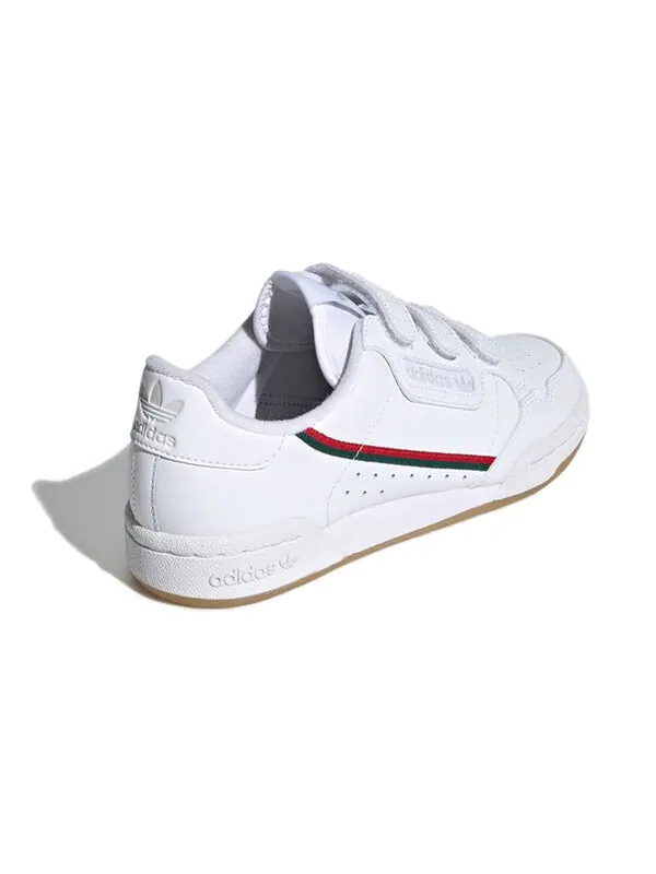 Кроссовки оригинальные континентальные 80 cf j Adidas — изображение 4 из 4, белый/красный/зеленый