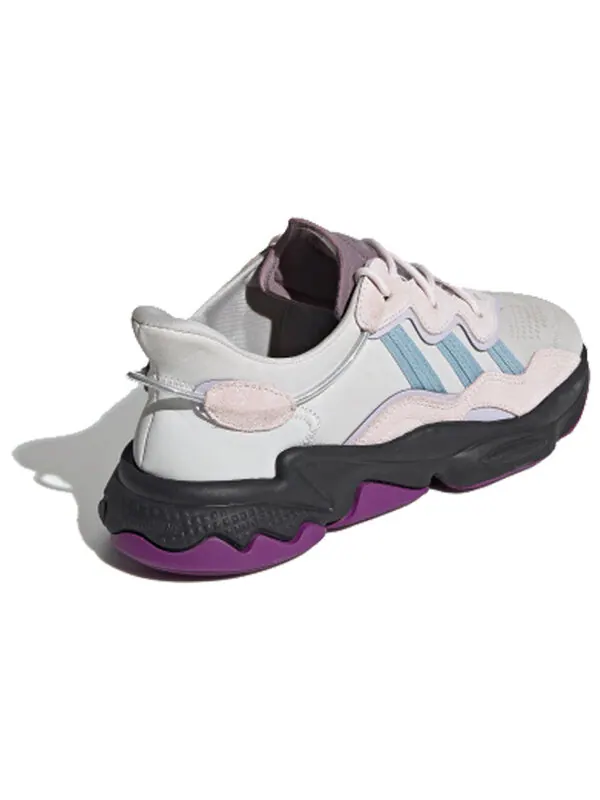 Кроссовки оригиналы ozweego Adidas — изображение 3 из 4, коричневый/фиолетовый