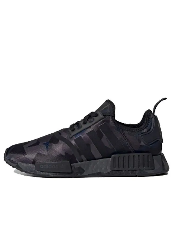 Кроссовки nmd_r1 Adidas — изображение 1 из 4, черный
