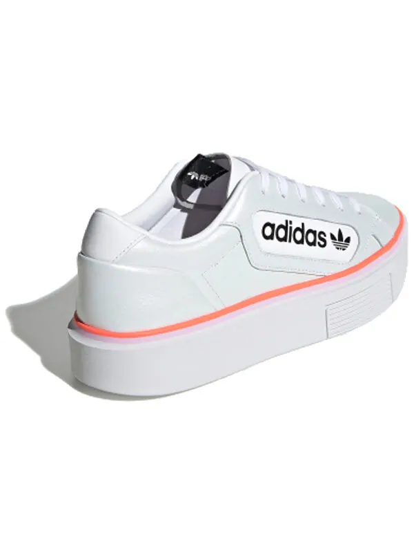 Кроссовки гладкие супер Adidas — изображение 3 из 4, белый/прозрачный