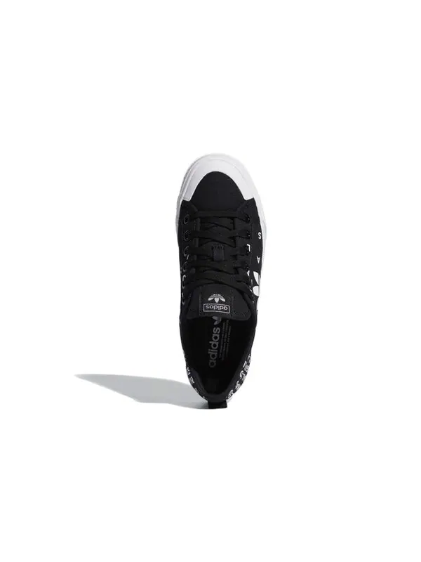 Кроссовки nizza трилистник Adidas — изображение 4 из 4, черный