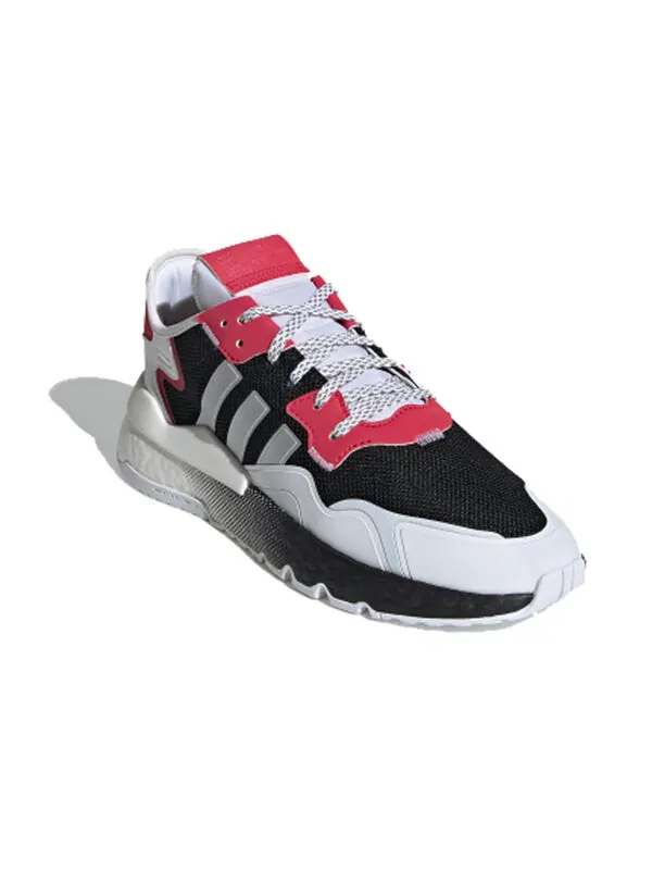 Кроссовки ночные джоггеры Adidas — изображение 2 из 4, черный/белый/красный