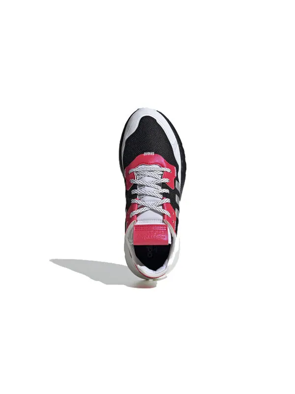 Кроссовки ночные джоггеры Adidas — изображение 4 из 4, черный/белый/красный
