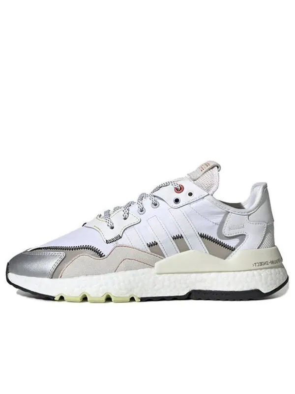 Кроссовки ночные джоггеры Adidas — изображение 1 из 4, белый/серый