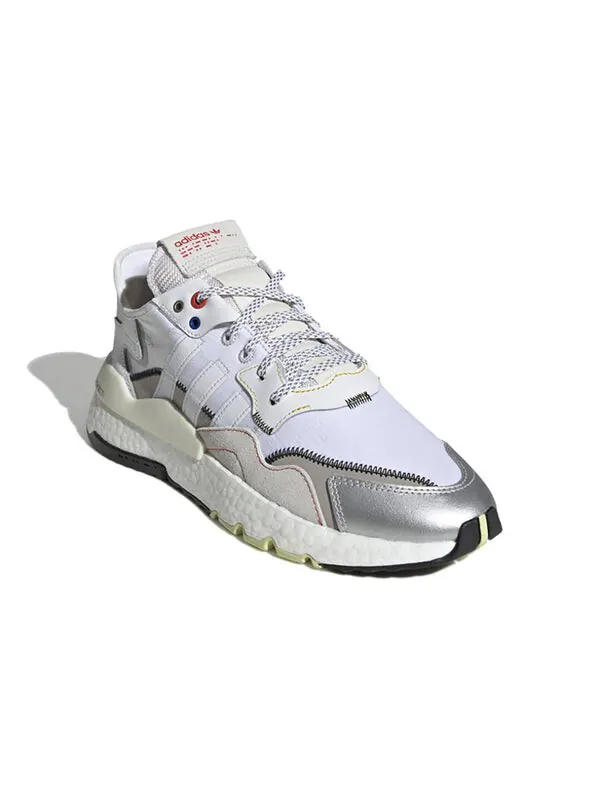 Кроссовки ночные джоггеры Adidas — изображение 3 из 4, белый/серый