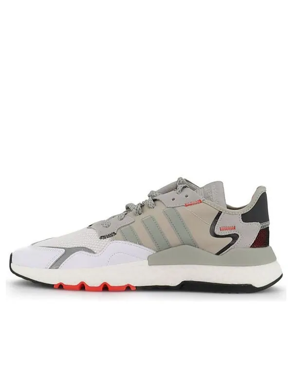 Кроссовки ночные джоггеры Adidas — изображение 1 из 4, серый/коричневый/белый