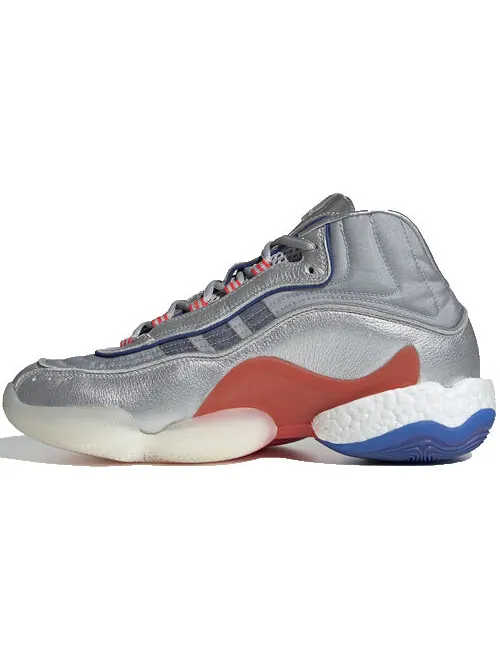 Кроссовки 98 byw Adidas Crazy — изображение 2 из 4, золотистый серебристый