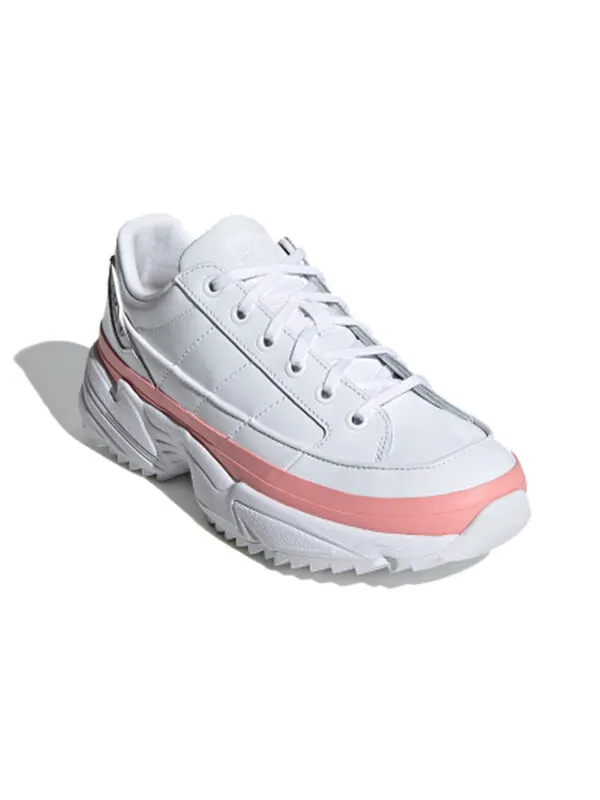 Кроссовки оригиналы kiellor Adidas — изображение 2 из 4, белый/розовый