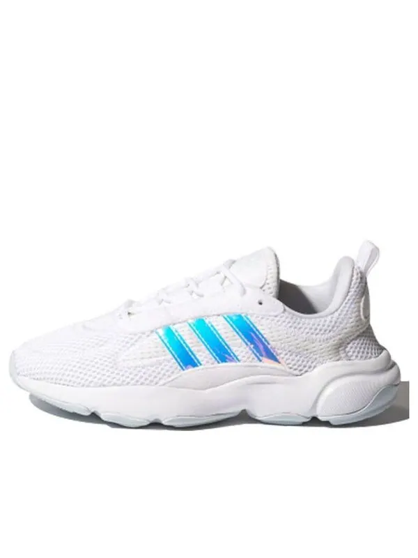 Кроссовки оригиналы haiwee j Adidas — изображение 1 из 4, белый