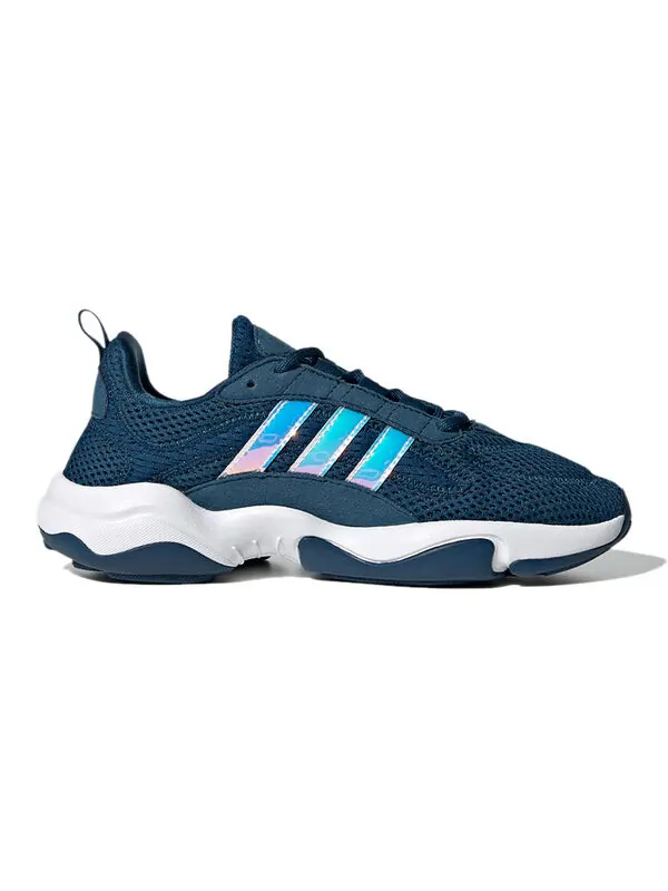 Кроссовки оригиналы haiwee j Adidas — изображение 2 из 4, синий/белый
