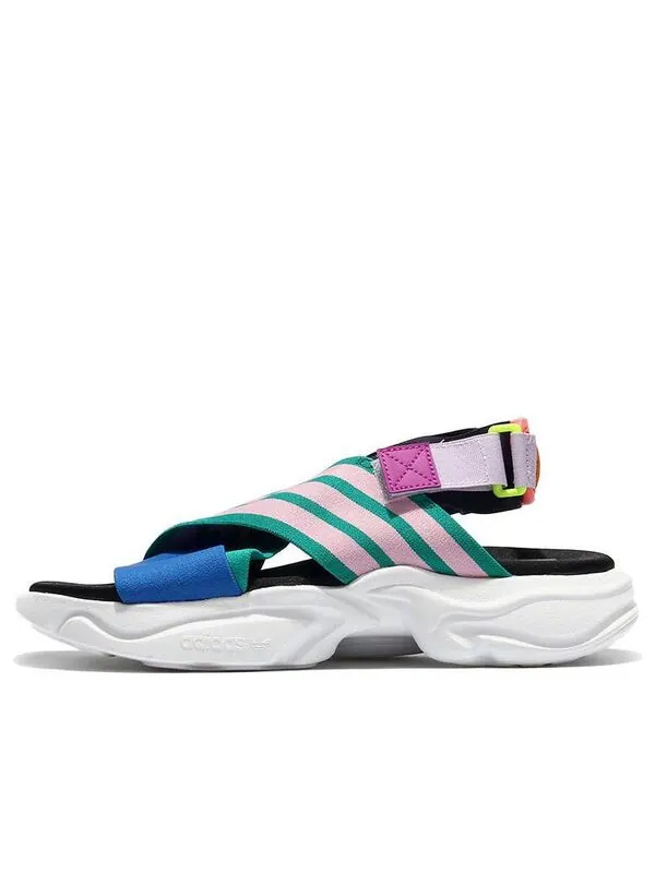 Сандалии magmur sandal Adidas — изображение 1 из 4, синий/зеленый/фиолетовый