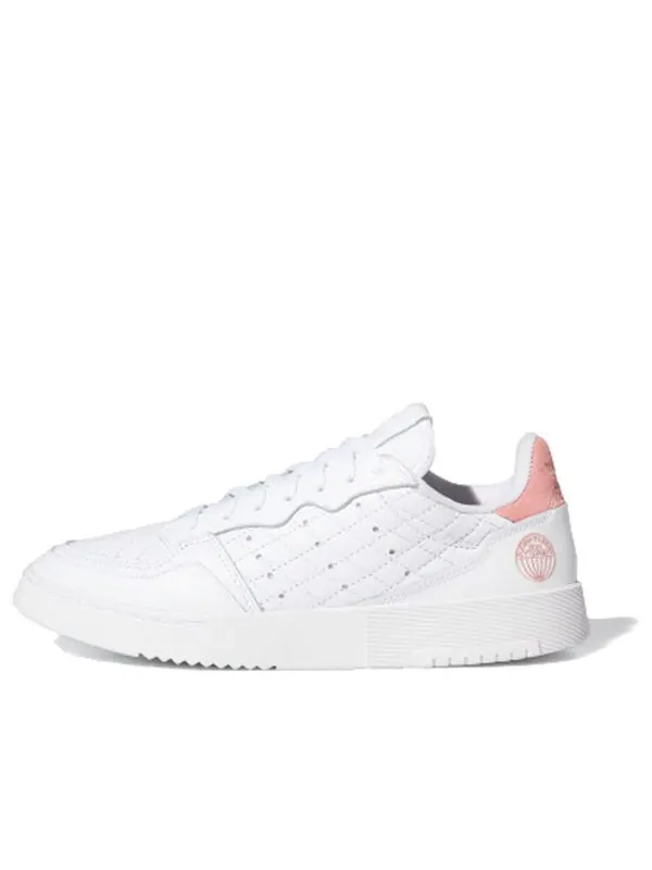 Кроссовки суперкорт Adidas — изображение 1 из 4, белый/розовый