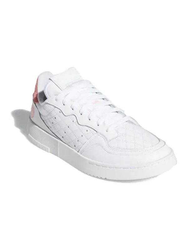 Кроссовки суперкорт Adidas — изображение 2 из 4, белый/розовый