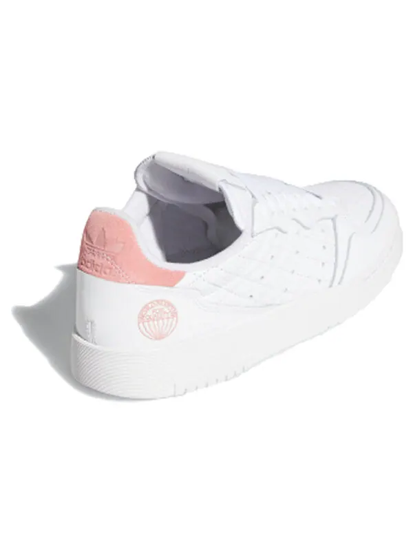 Кроссовки суперкорт Adidas — изображение 3 из 4, белый/розовый