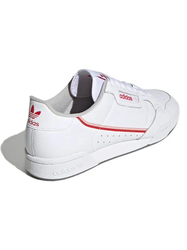 Кроссовки континентальные 80 Adidas — изображение 4 из 4, белый/красный