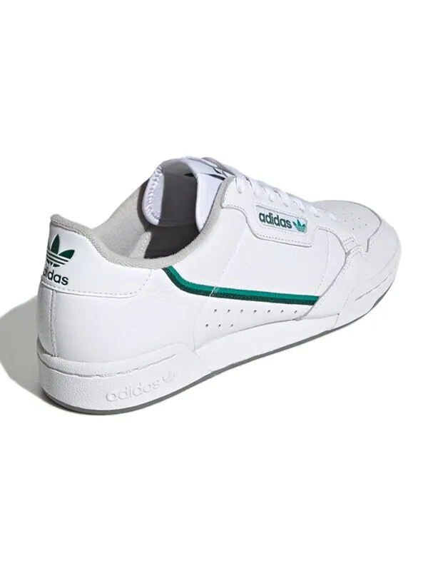 Кроссовки континентальные 80 Adidas — изображение 4 из 4, белый/зеленый