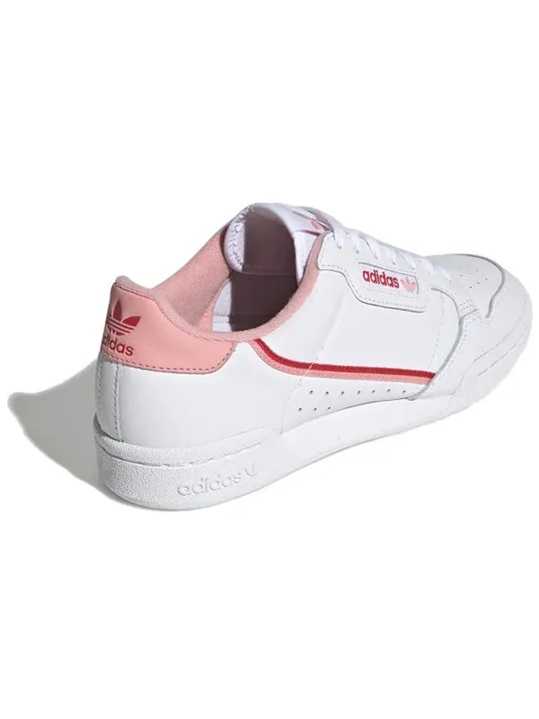 Кроссовки континентальные 80 Adidas — изображение 3 из 4, белый/розовый