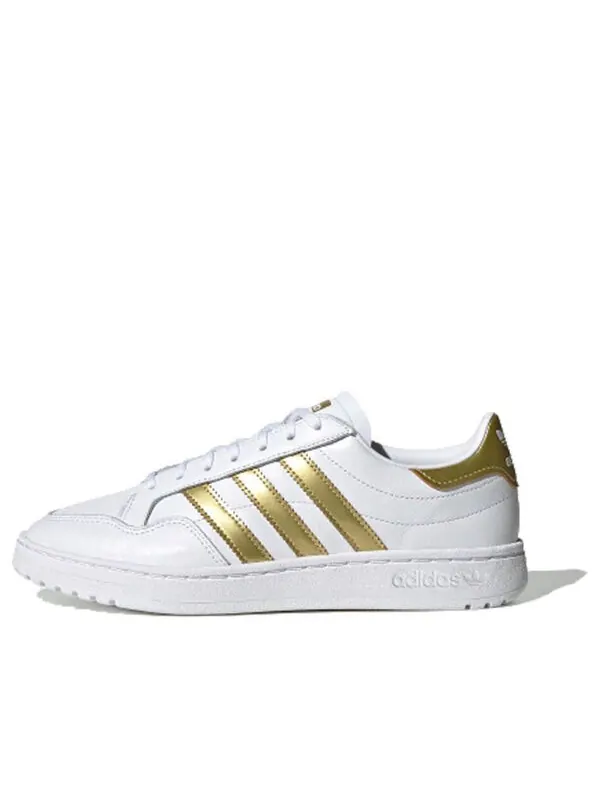 Кроссовки командный суд Adidas — изображение 1 из 4, белый/золотистый