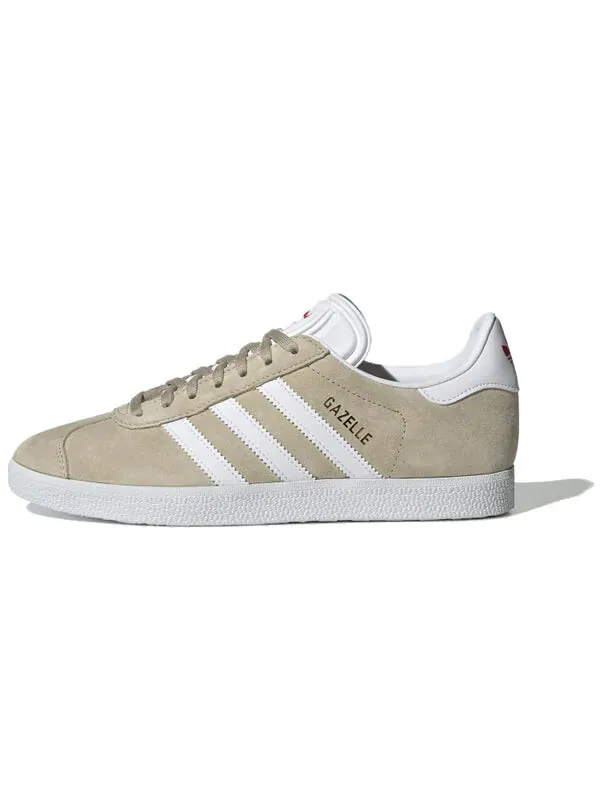 Кроссовки газель Adidas — изображение 2 из 4, коричневый/белый