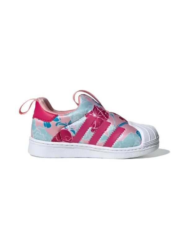 Кроссовки суперзвезда 360 j Adidas — изображение 2 из 4, розовый