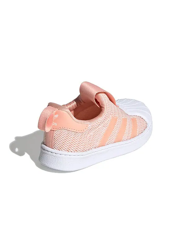 Кроссовки оригиналы суперзвезда 360 Adidas — изображение 4 из 4, розовый