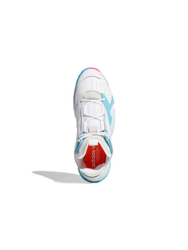 Кроссовки оригинальные стритбол баскетбольные кроссовки Adidas — изображение 4 из 4, светлый синий/белый