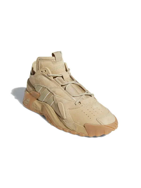 Кроссовки streetball 'wheat' Adidas — изображение 2 из 4, бежевый