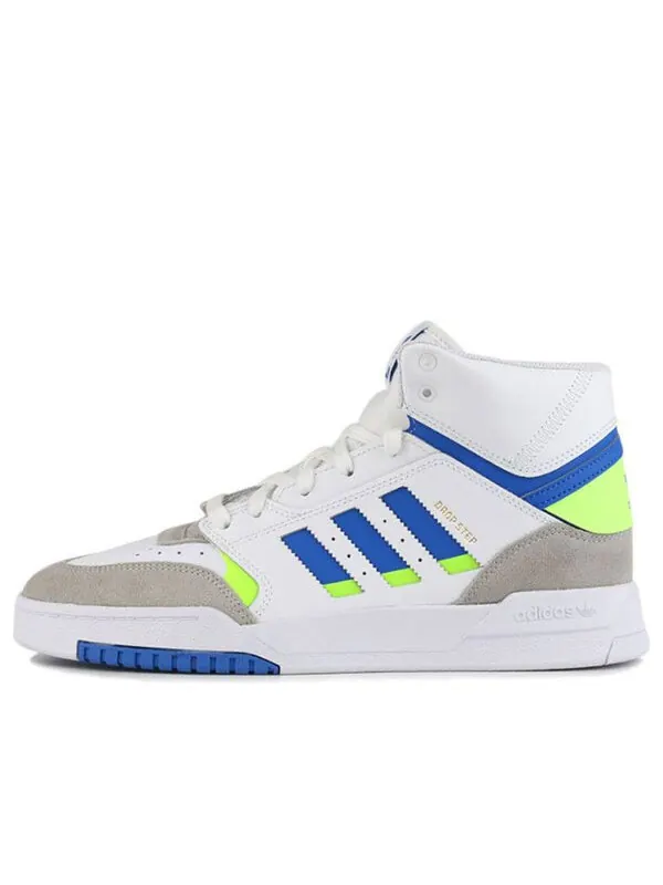 Кроссовки оригинальные drop step Adidas — изображение 1 из 4, белый/синий/серый