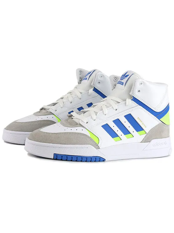 Кроссовки оригинальные drop step Adidas — изображение 2 из 4, белый/синий/серый