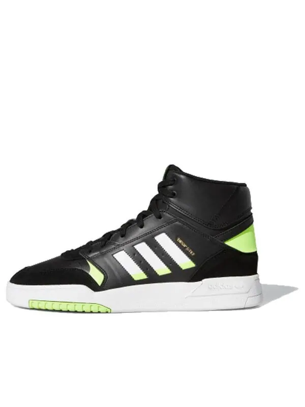 Кроссовки оригинальные drop step Adidas — изображение 1 из 4, черный/зеленый