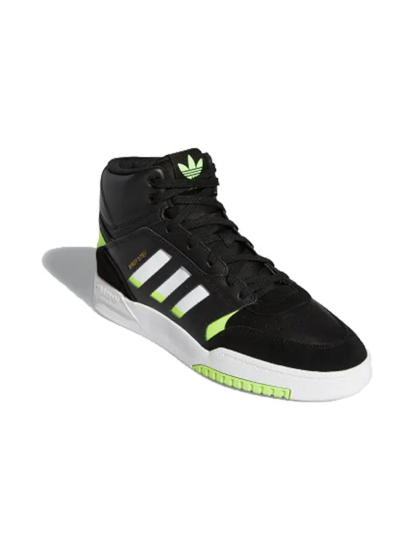 Кроссовки оригинальные drop step Adidas — изображение 2 из 4, черный/зеленый