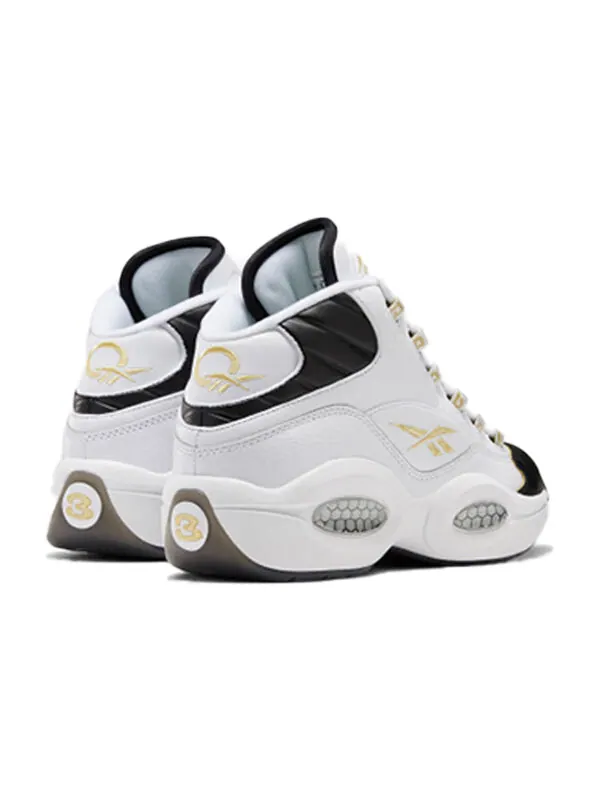 Кроссовки question mid 'respect my shine' Reebok — изображение 4 из 4, черный