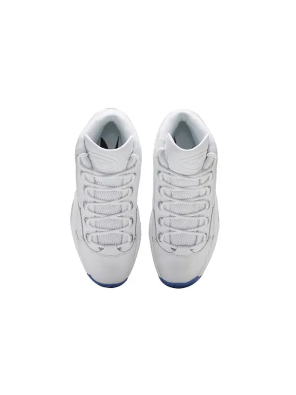 Кроссовки question mid 'blue sole' Reebok — изображение 4 из 4, белый