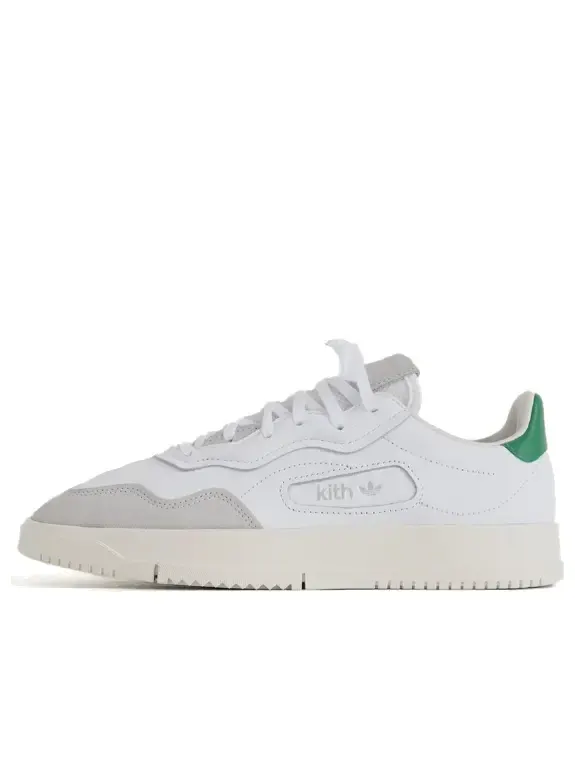 Кроссовки x kith sc премьера Adidas — изображение 1 из 1, белый/зеленый