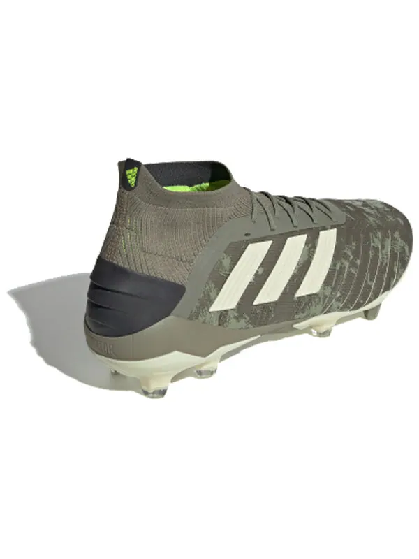 Кроссовки Predator 19.1 FG Adidas — изображение 3 из 4, зеленый
