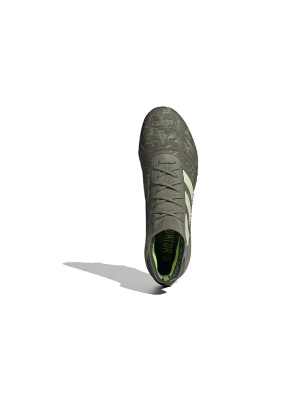Кроссовки Predator 19.1 FG Adidas — изображение 4 из 4, зеленый