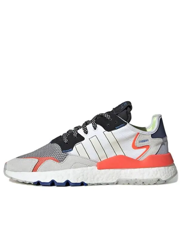 Кроссовки ночные джоггеры Adidas — изображение 1 из 4, белый/черный/красный