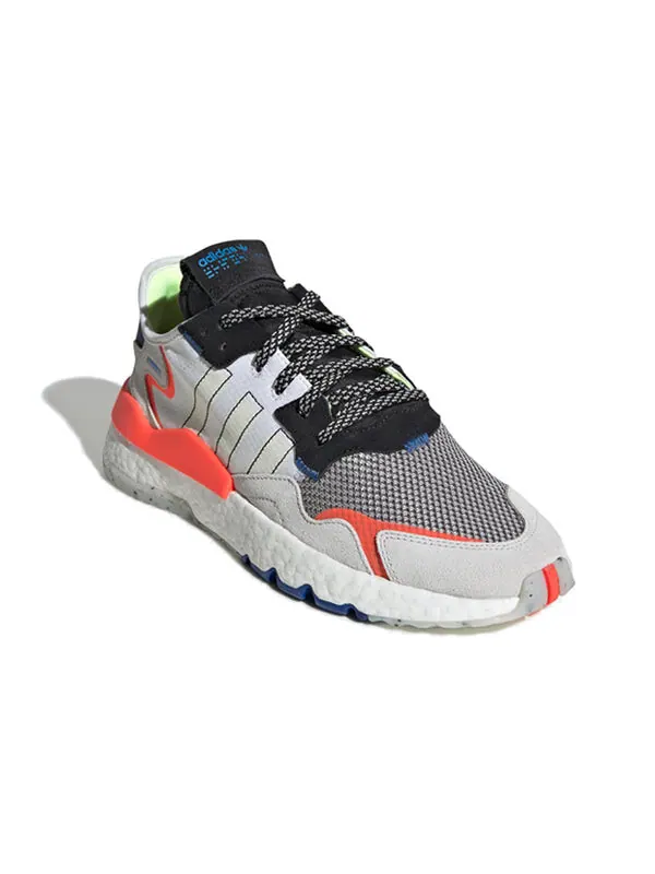 Кроссовки ночные джоггеры Adidas — изображение 3 из 4, белый/черный/красный