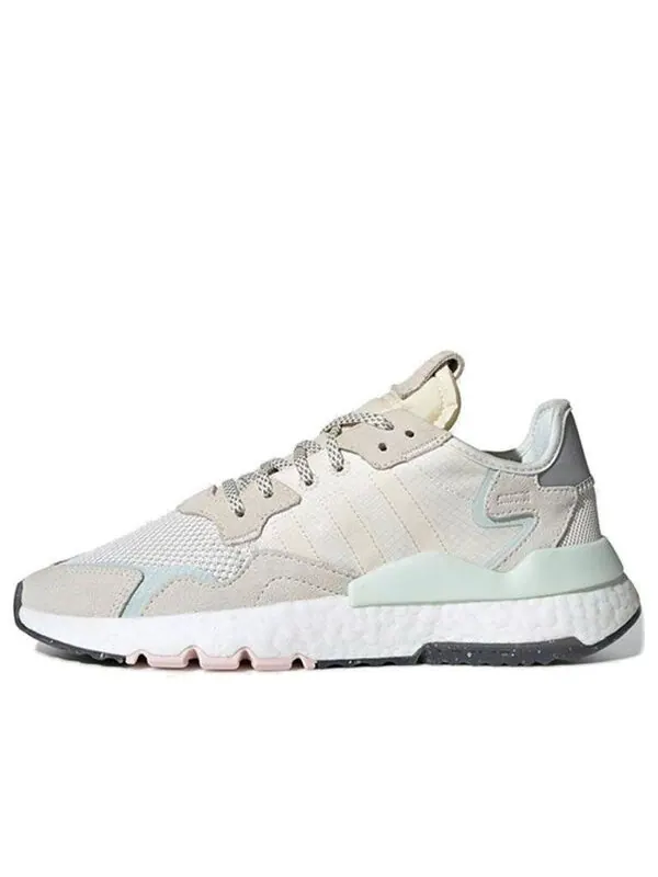 Кроссовки ночные джоггеры Adidas — изображение 1 из 4, серый/зеленый