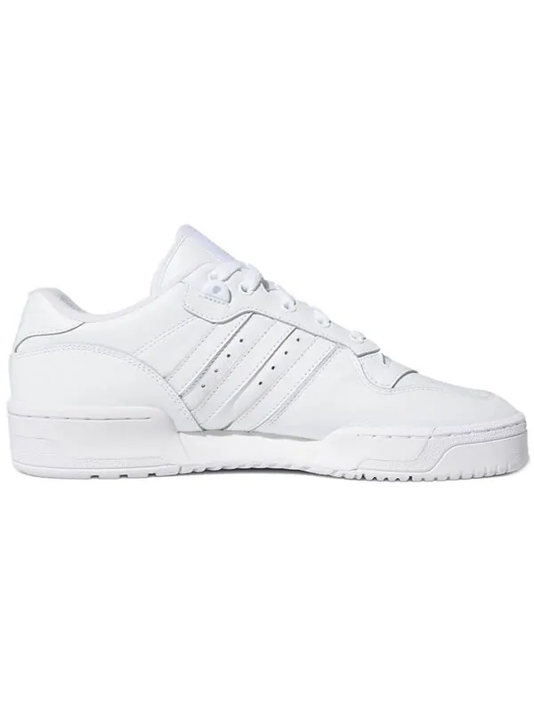 Кроссовки Rivalry low triple cloud Adidas — изображение 2 из 4, белый