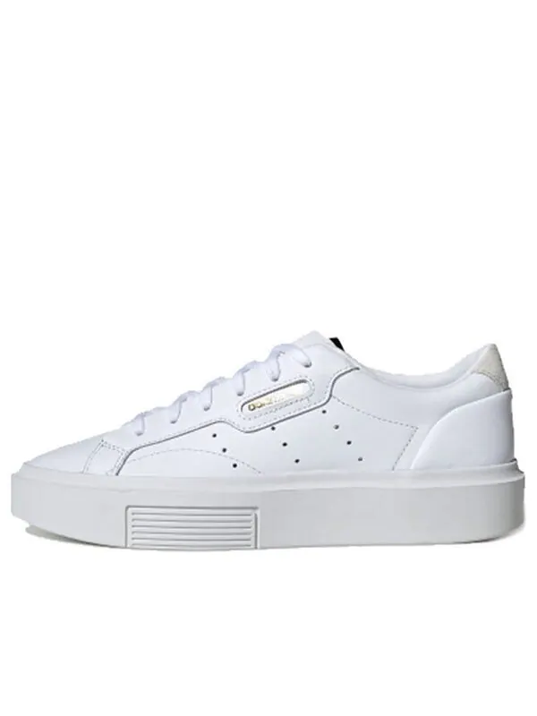 Кроссовки гладкие супер Adidas — изображение 1 из 4, белый/белый/черный