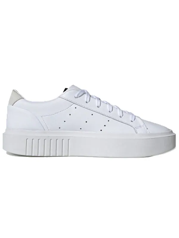 Кроссовки гладкие супер Adidas — изображение 2 из 4, белый/белый/черный