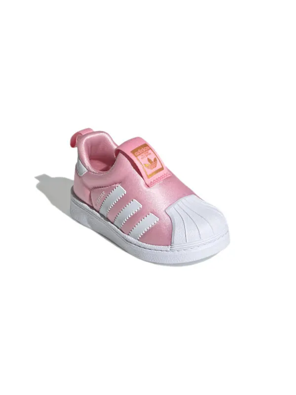 Кроссовки superstar 360 детские Adidas — изображение 3 из 4, розовый