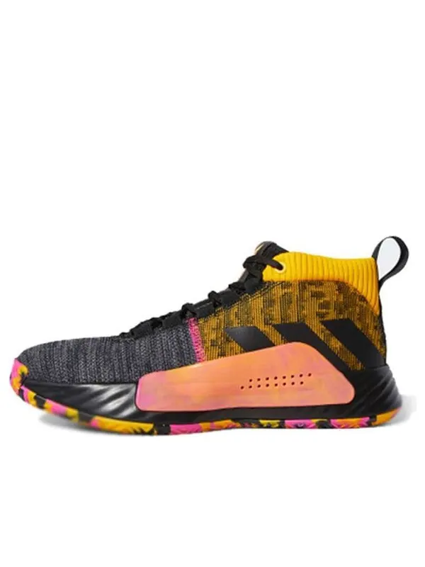 Кроссовки дама 5 gca Adidas — изображение 1 из 4, черный/желтый