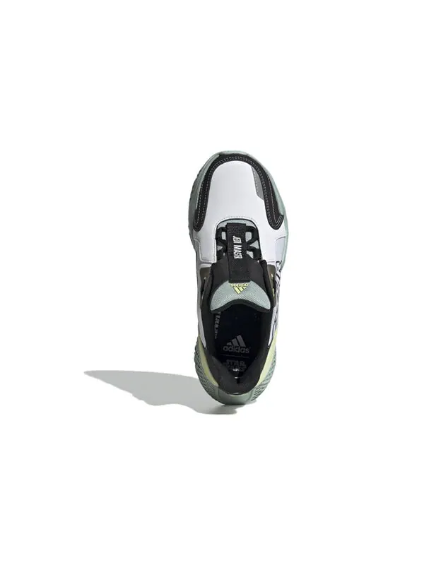 Кроссовки star wars x 4uture runner j Adidas — изображение 4 из 4, белый/зеленый