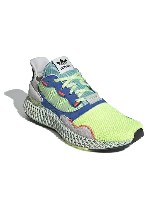 Кроссовки zx 4000 4d Adidas — изображение 3 из 4, зеленый