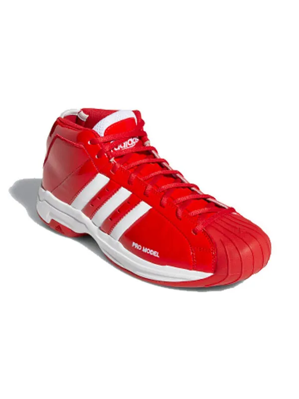 Кроссовки pro модель 2g Adidas — изображение 2 из 4, красный/белый