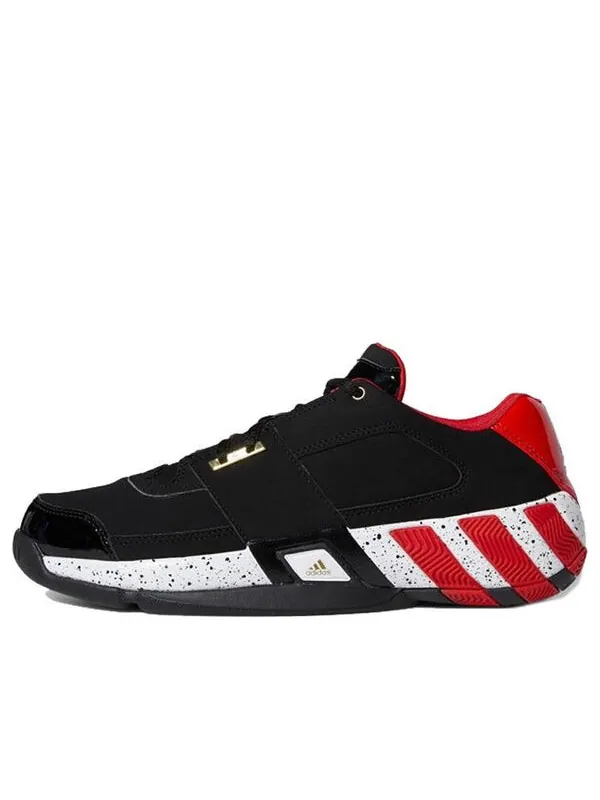 Кроссовки регулируют баскетбольную обувь Adidas — изображение 1 из 4, черный/красный