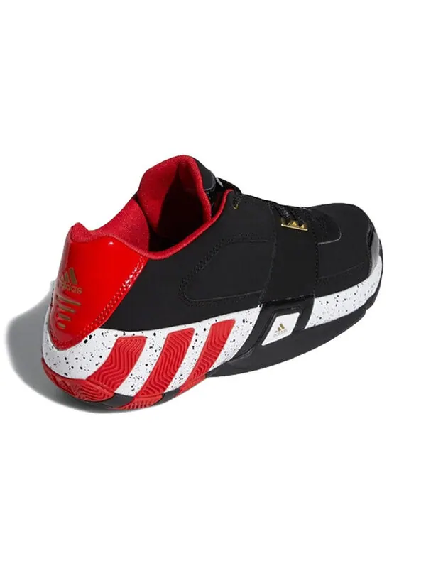 Кроссовки регулируют баскетбольную обувь Adidas — изображение 4 из 4, черный/красный